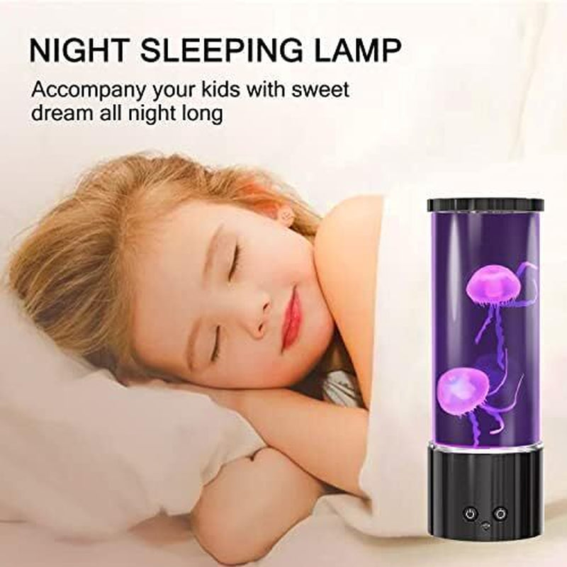 Lámpara De Medusas Lámpara De Mesa Con Luz Nocturna Que Cambia De Color