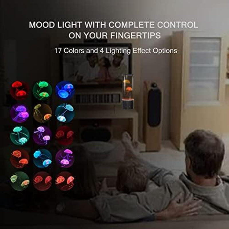 Lámpara De Medusas Lámpara De Mesa Con Luz Nocturna Que Cambia De Color